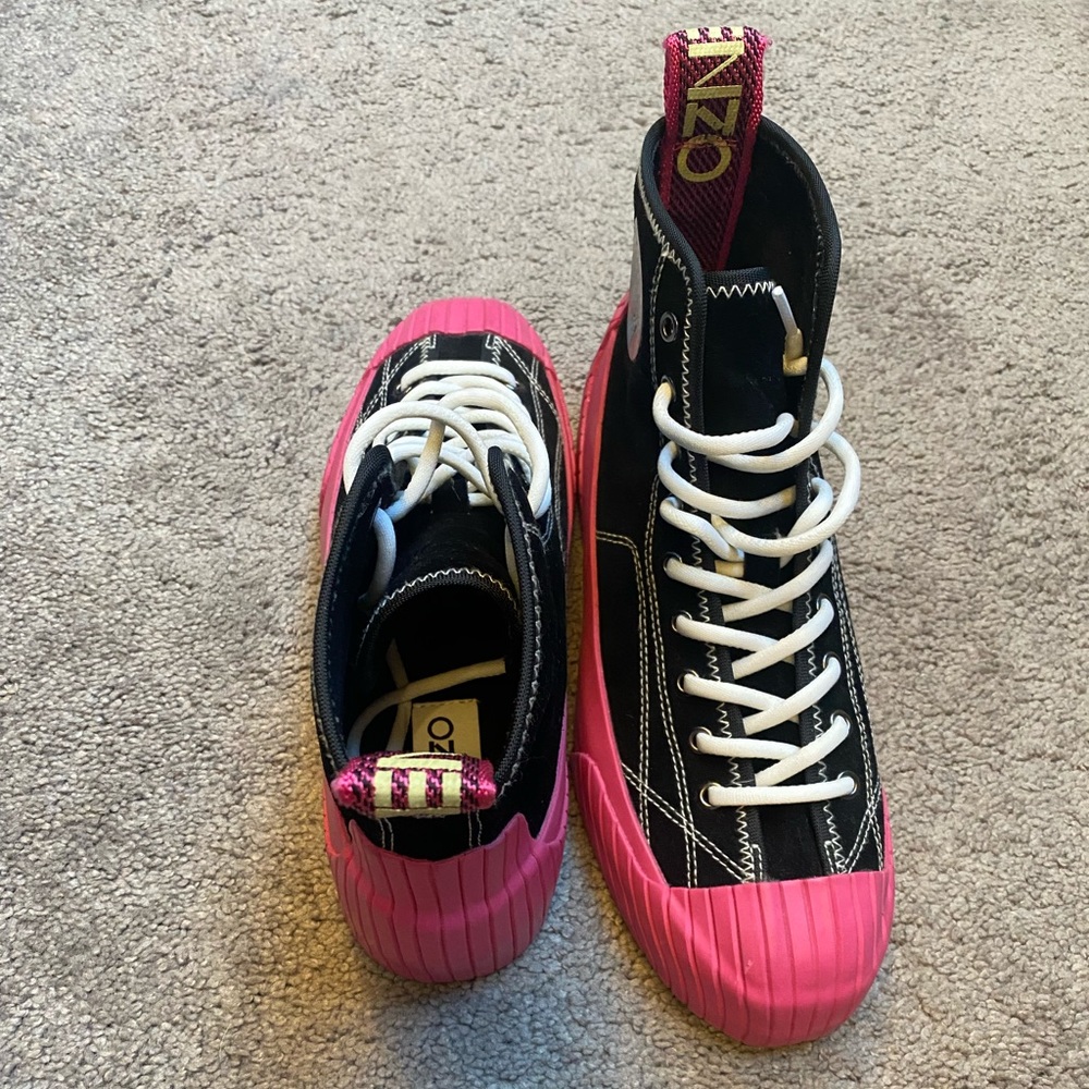 Pink kenzo sneakers